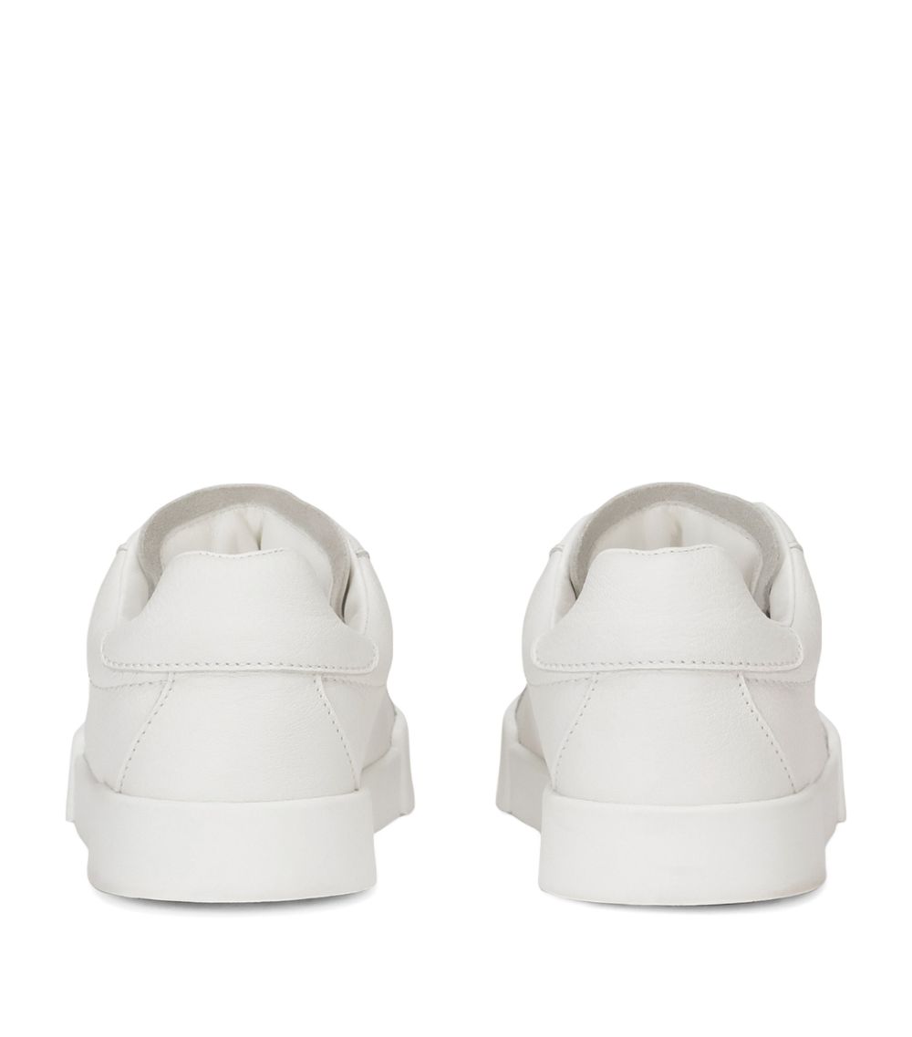 Dolce & Gabbana Dolce & Gabbana Kids Leather Portofino Low-Top Sneakers