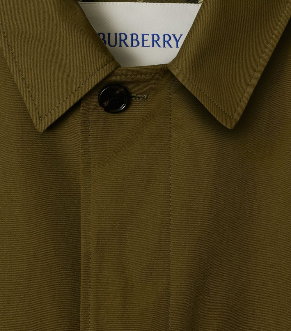 Burberry Burberry Cotton Gabardine Car Coat