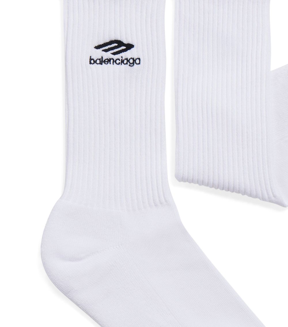 Balenciaga Balenciaga Logo Socks