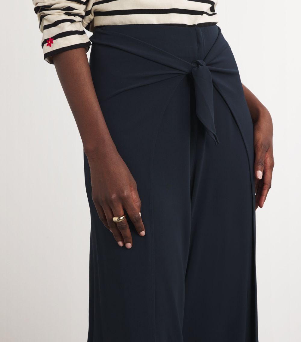 Polo Ralph Lauren Polo Ralph Lauren Jersey Wide-Leg Wrap Trousers