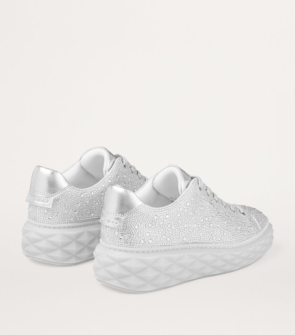 Jimmy Choo Jimmy Choo Diamond Light Maxi Leather Sneakers