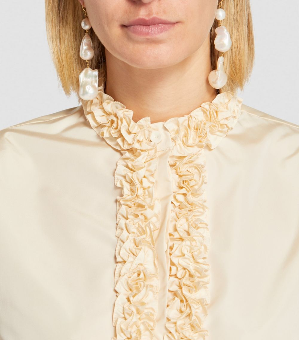 Jil Sander Jil Sander Pearl Drop Earrings