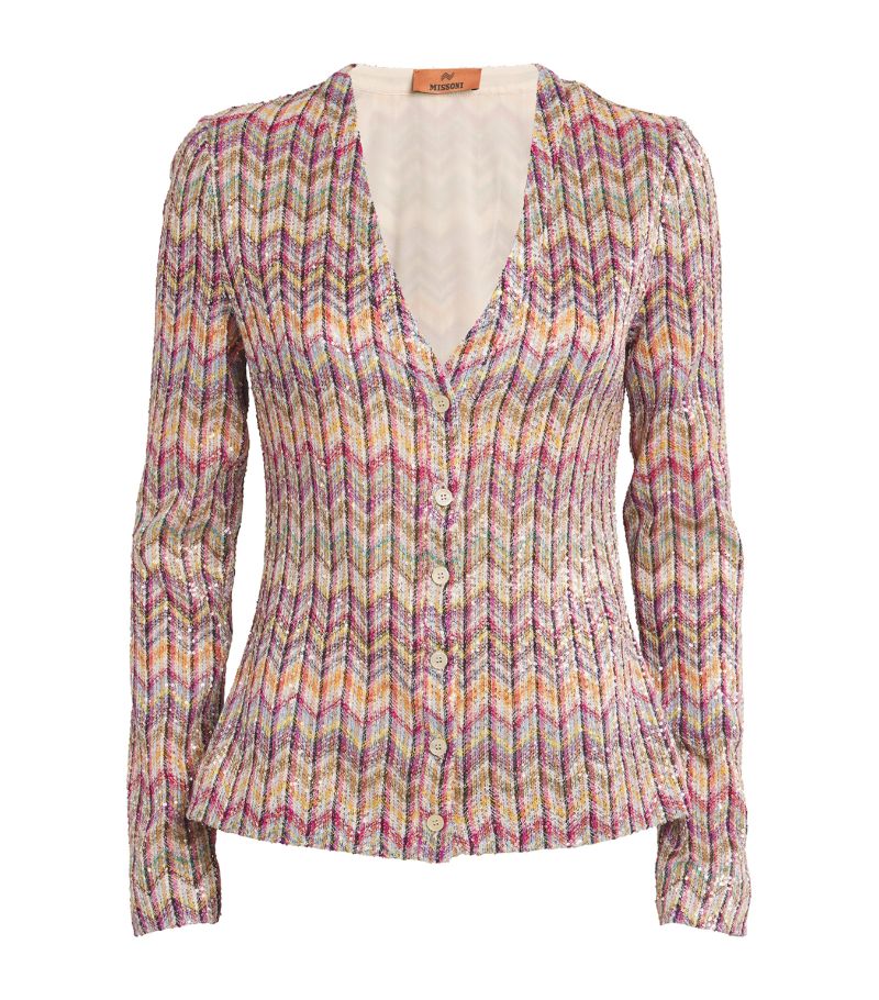 Missoni Missoni Chevron-Knit Cardigan