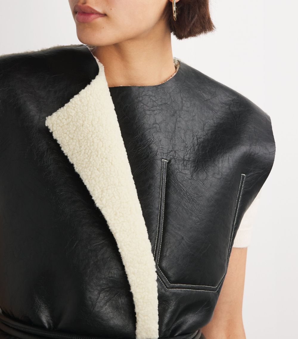 Camilla And Marc Camilla And Marc Vegan Shearling Reversible Oswald Vest