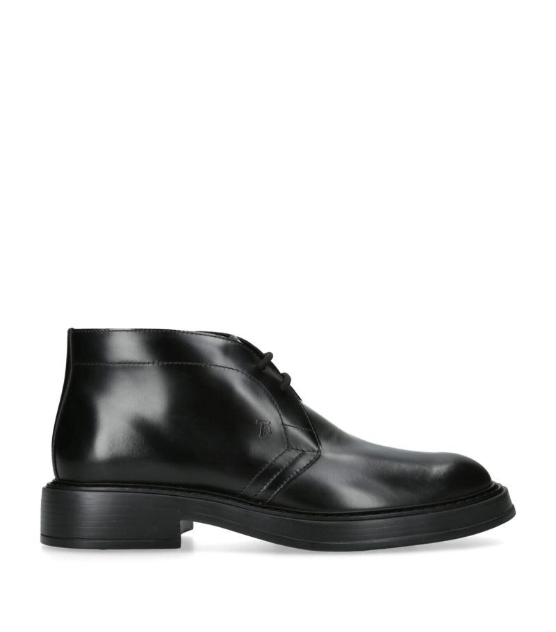 Tod's Tod'S Leather Lace-Up Boots