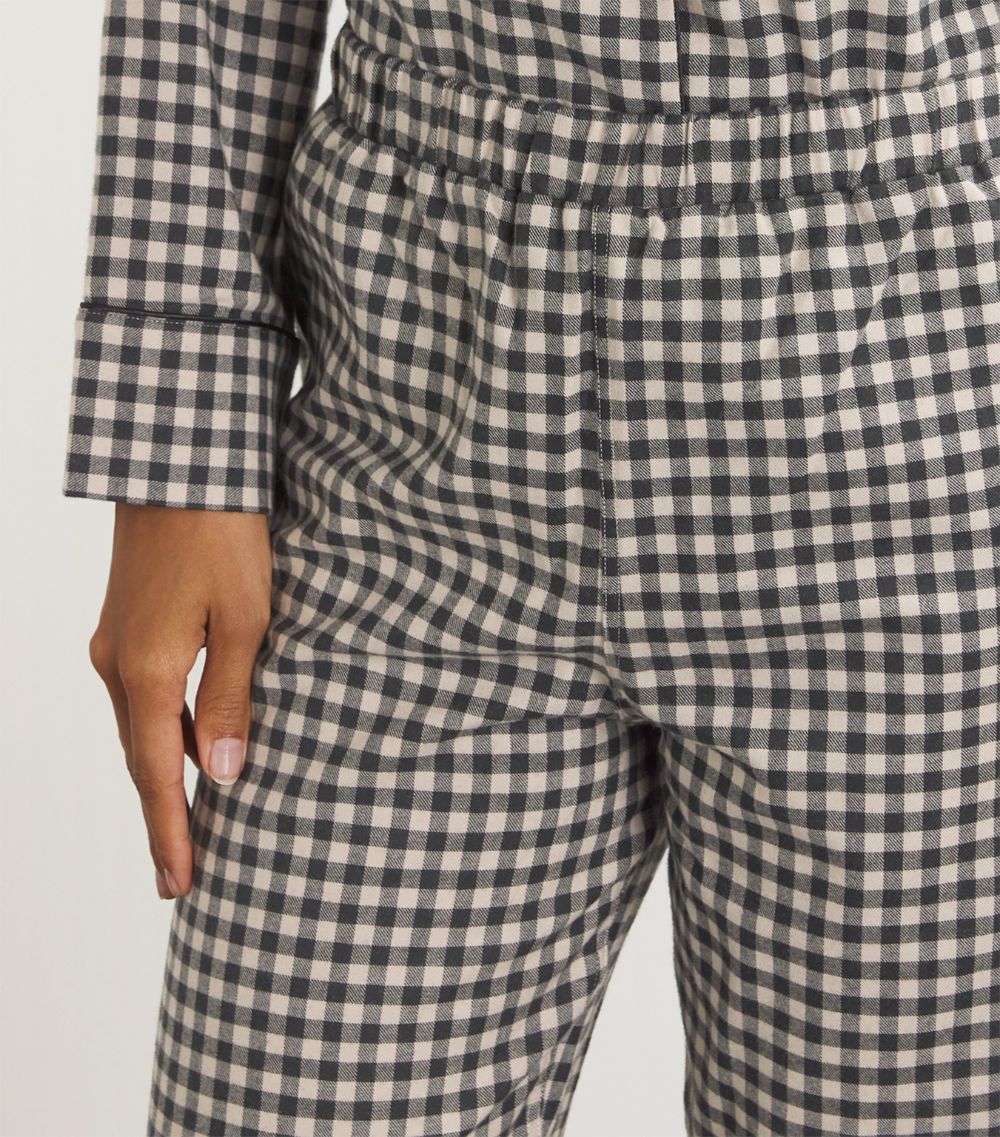 Zimmerli Zimmerli Cotton-Wool Check Pyjama Set