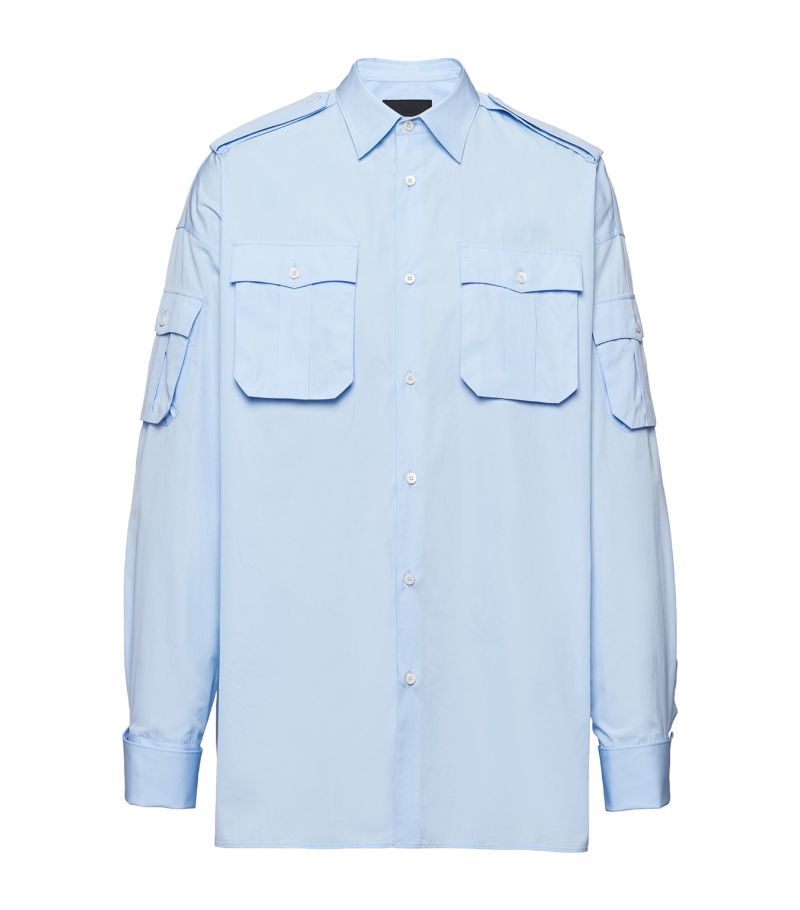 Prada Prada Cotton Utility Shirt