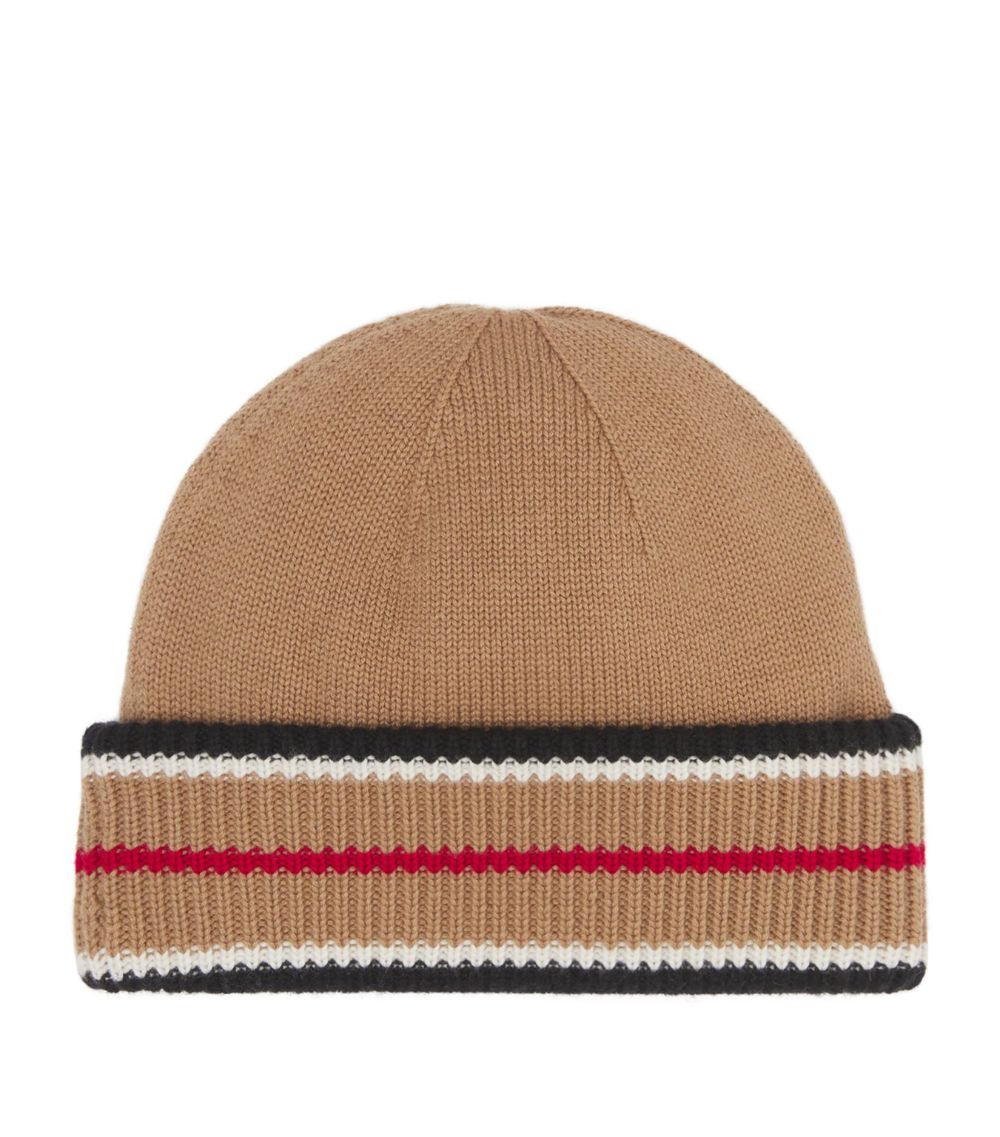 Burberry Burberry Reversible Icon Stripe Beanie