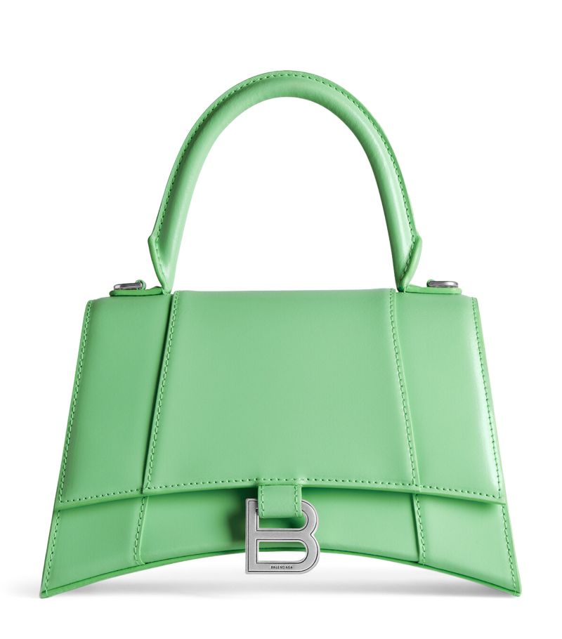 Balenciaga Balenciaga Small Leather Hourglass Top-Handle Bag