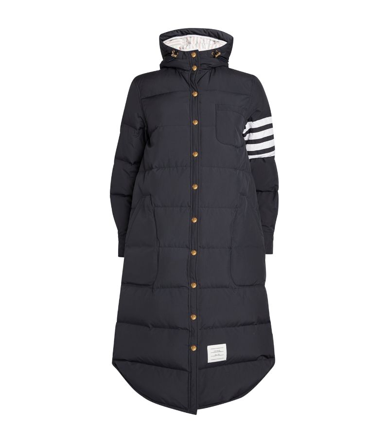 Thom Browne Thom Browne Knee-Length Down-Filled Puffer Jacket