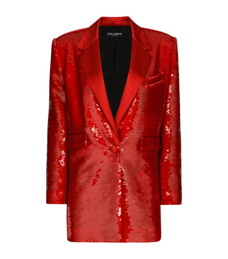 Dolce & Gabbana Dolce & Gabbana Sequin Blazer