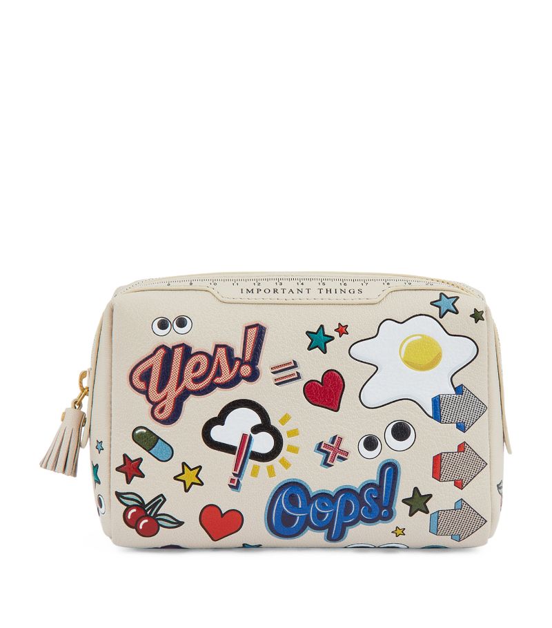 Anya Hindmarch Anya Hindmarch Leather Important Things Pouch
