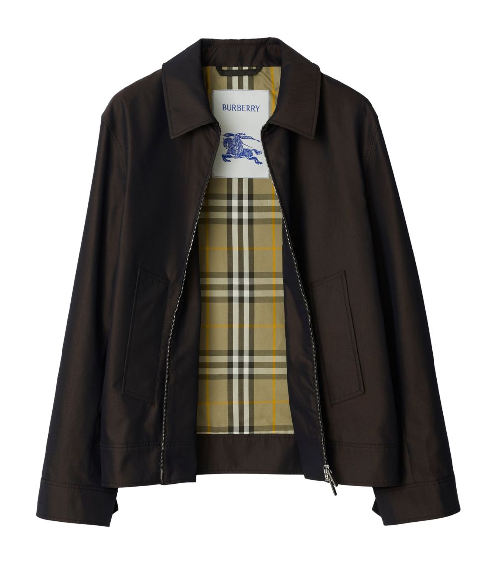 Burberry Burberry Cotton Harrington Jacket