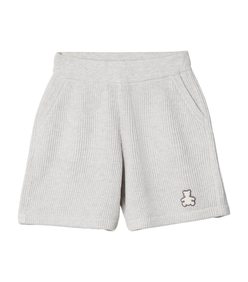 Brunello Cucinelli Kids Brunello Cucinelli Kids Cotton Bernie Bear Shorts (2-6 Years)