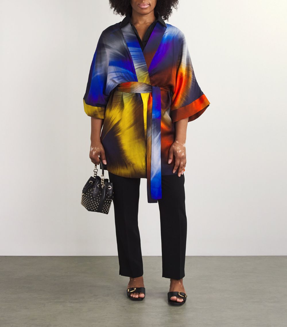 Marina Rinaldi Marina Rinaldi Printed Kimono