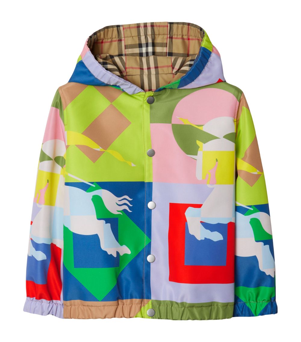 Burberry Burberry Kids Reversible Check Print Jacket (3-14 Years)