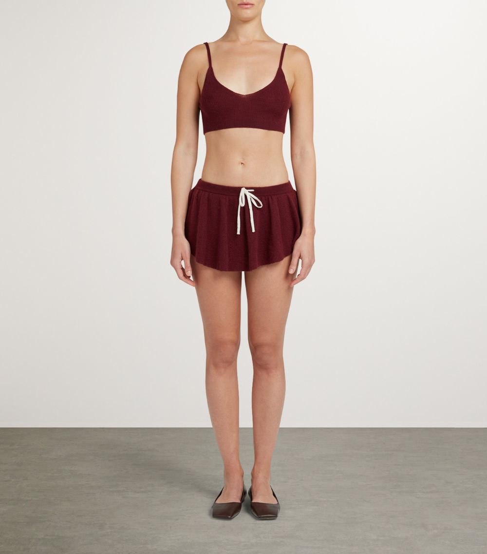 Cashmere In Love Cashmere In Love Wool-Cashmere Windy Shorts