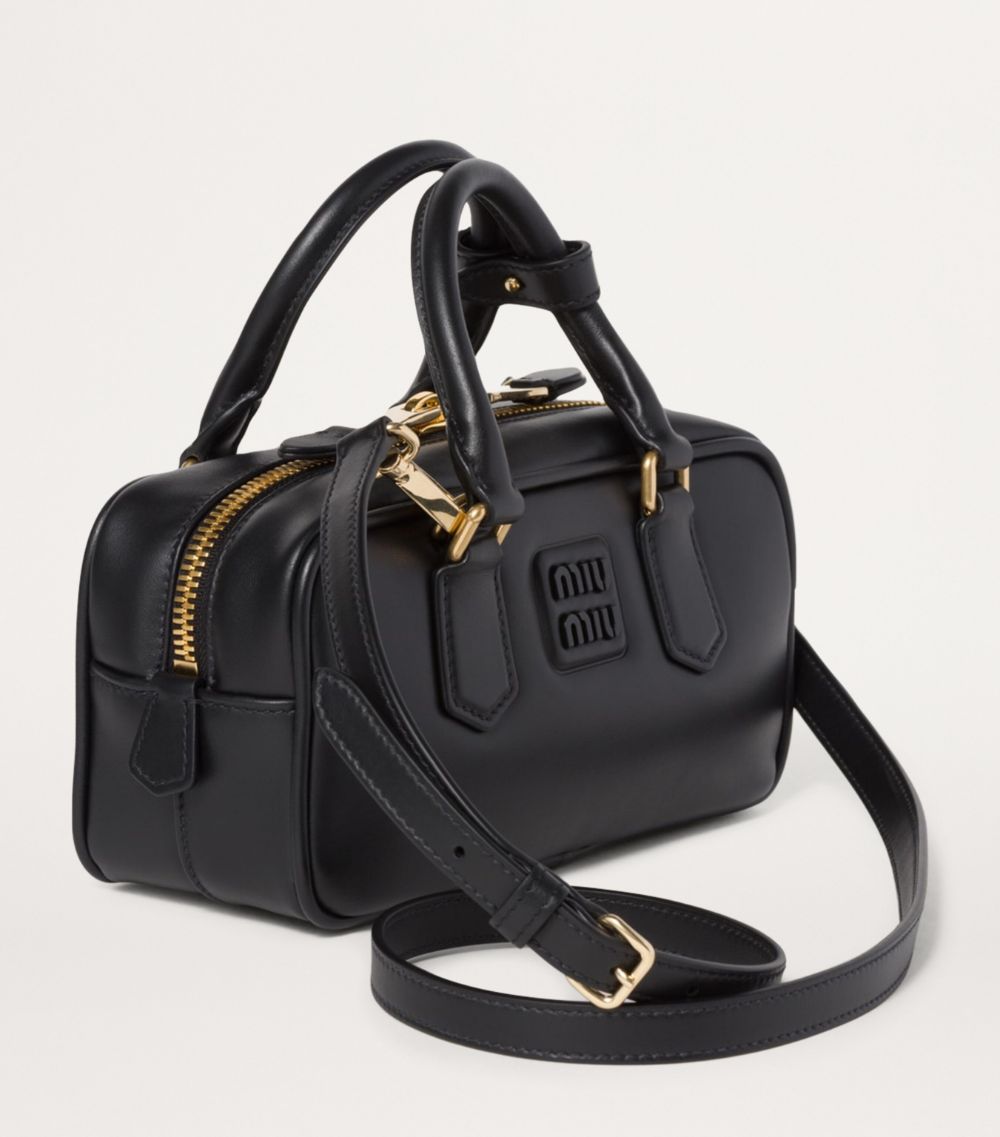 Miu Miu Miu Miu Leather Arcadie Top-Handle Bag