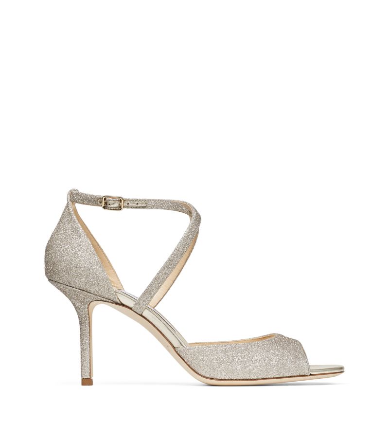 Jimmy Choo Jimmy Choo Emsy 85 Glitter Sandals