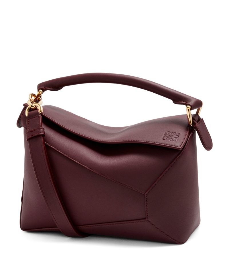 Loewe Loewe Small Leather Puzzle Edge Top-Handle Bag