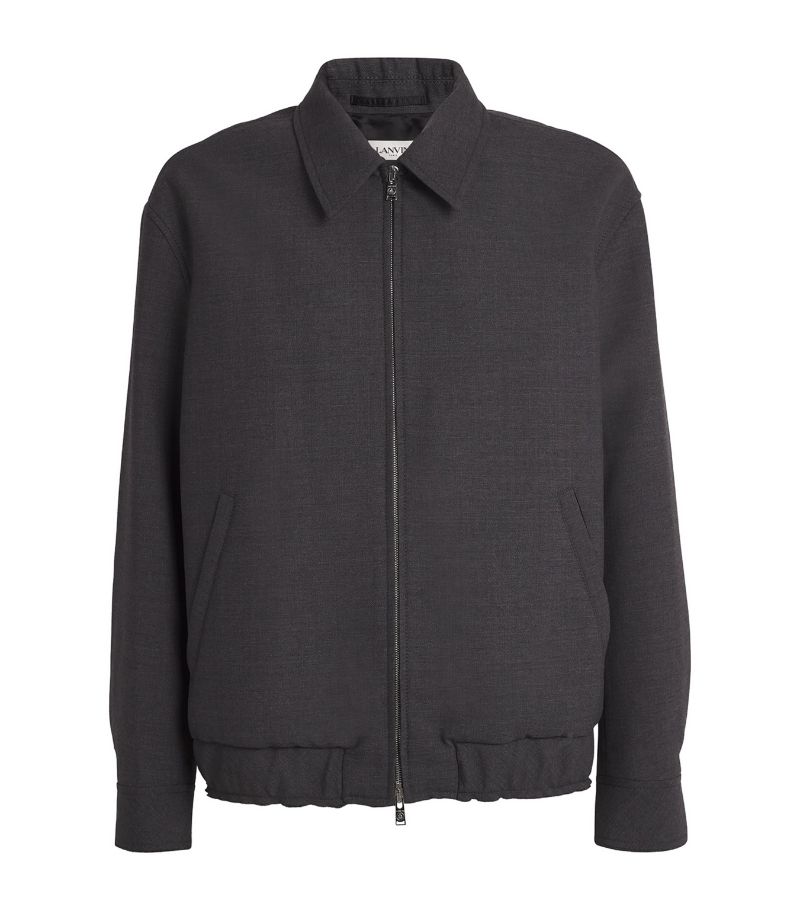 Lanvin Lanvin Wool Collared Jacket