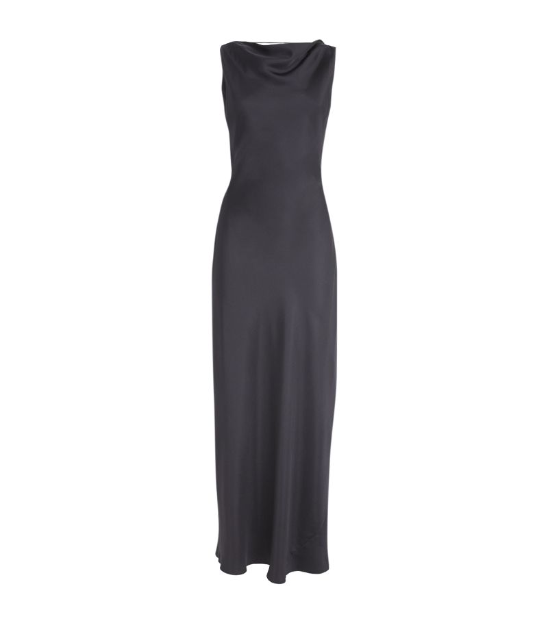 Róhe Róhe Silk Backless Midi Dress