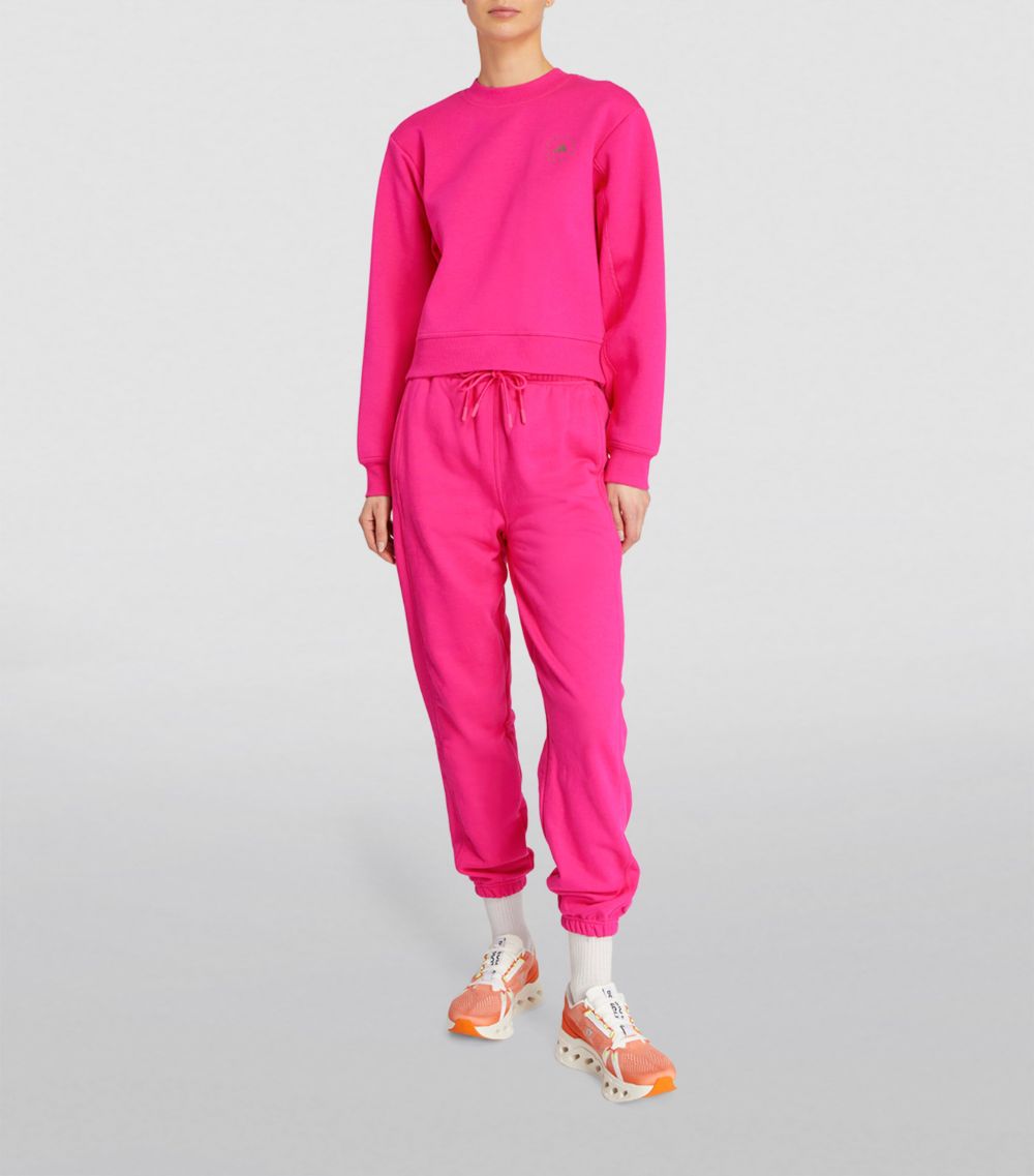 Adidas By Stella Mccartney Adidas By Stella Mccartney Cotton-Blend Sweatshirt