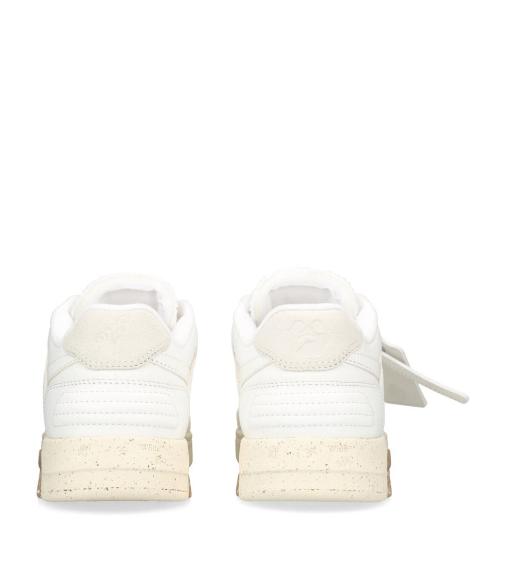 OFF-WHITE Off-White Leather Slim Out of Office Sneakers