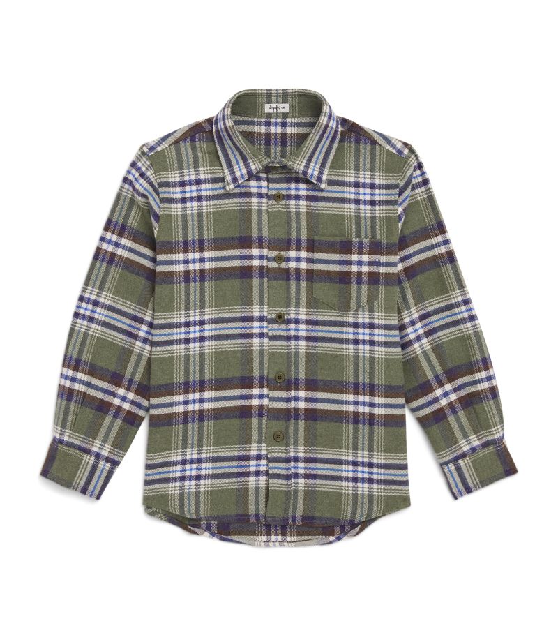 Il Gufo Il Gufo Cotton Check Shirt (3-12 Years)