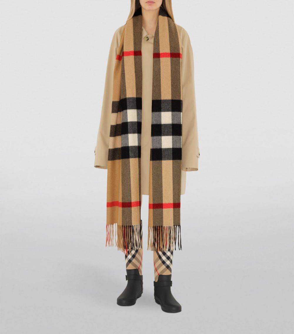 Burberry Burberry Cashmere Check Scarf