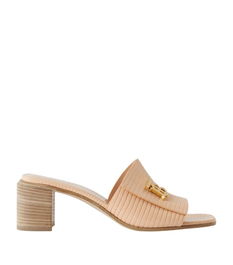 Burberry Burberry Monogram Motif Embossed Mules