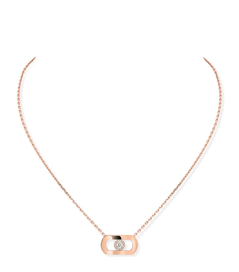 Messika Messika Pink Gold And Diamond So Move Necklace