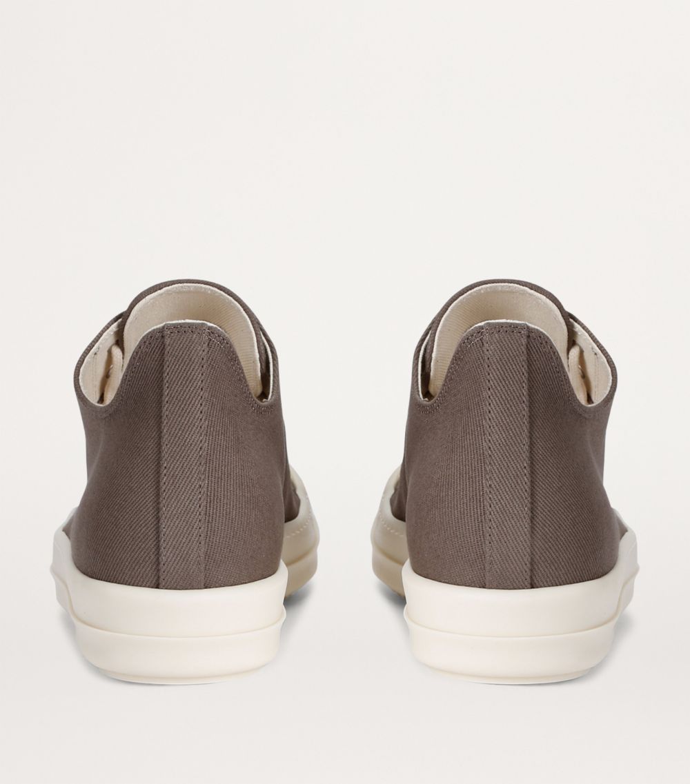 Rick Owens Rick Owens Canvas Low-Top Sneakers