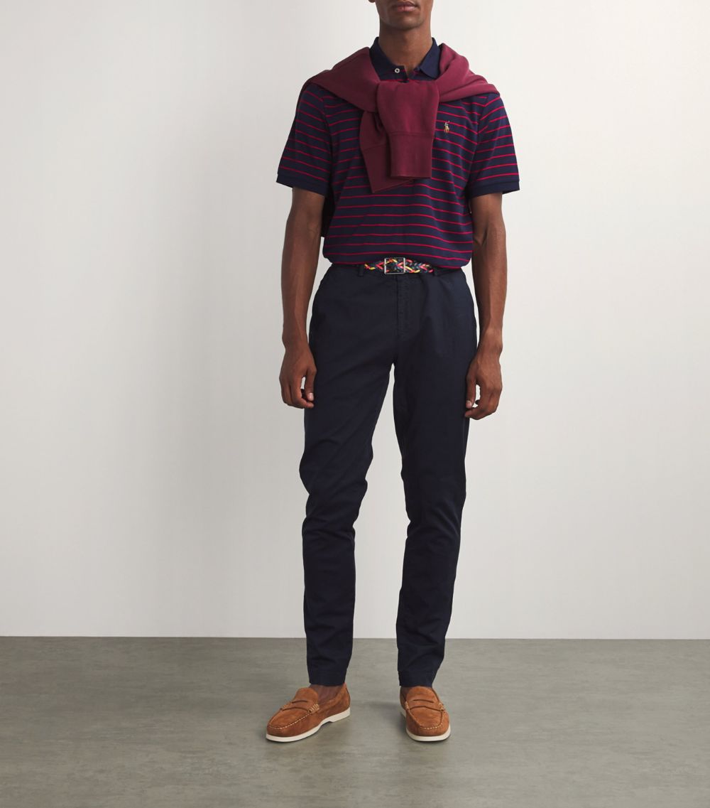 Polo Ralph Lauren Polo Ralph Lauren Pima Cotton Striped Polo Shirt