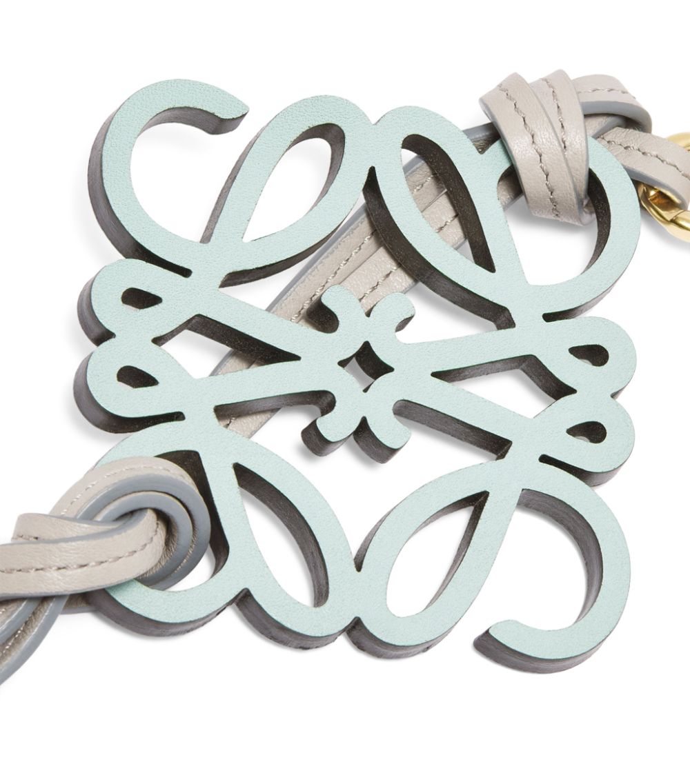 Loewe LOEWE Leather Anagram Charm