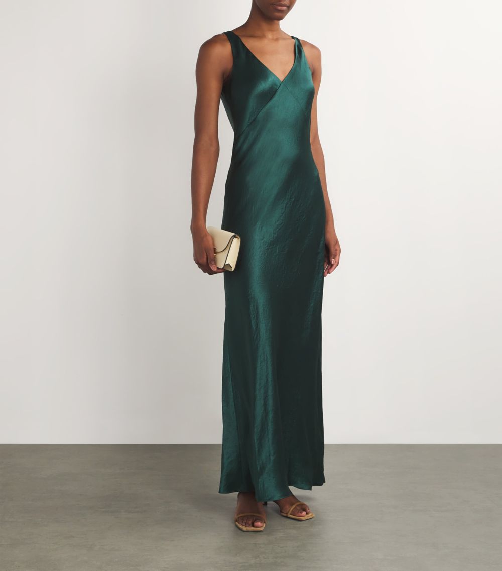 Vince Vince Sateen Maxi Slip Dress