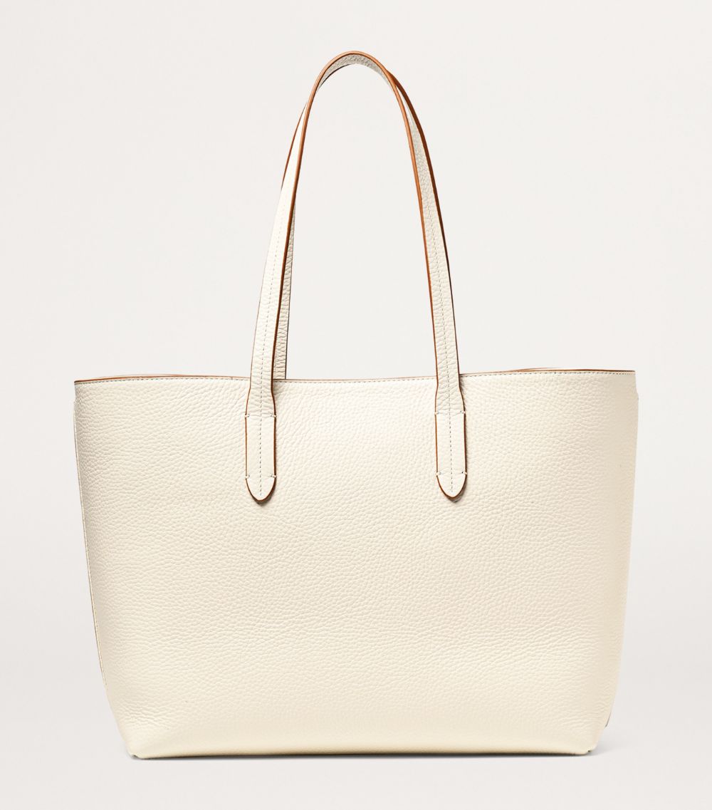  Aspinal Of London Leather East-West Regent Tote Bag