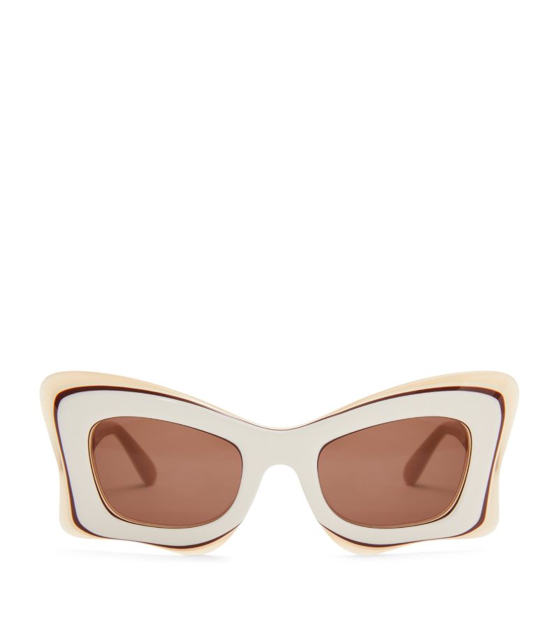 Loewe Loewe X Paula'S Ibiza Layered Butterfly Sunglasses