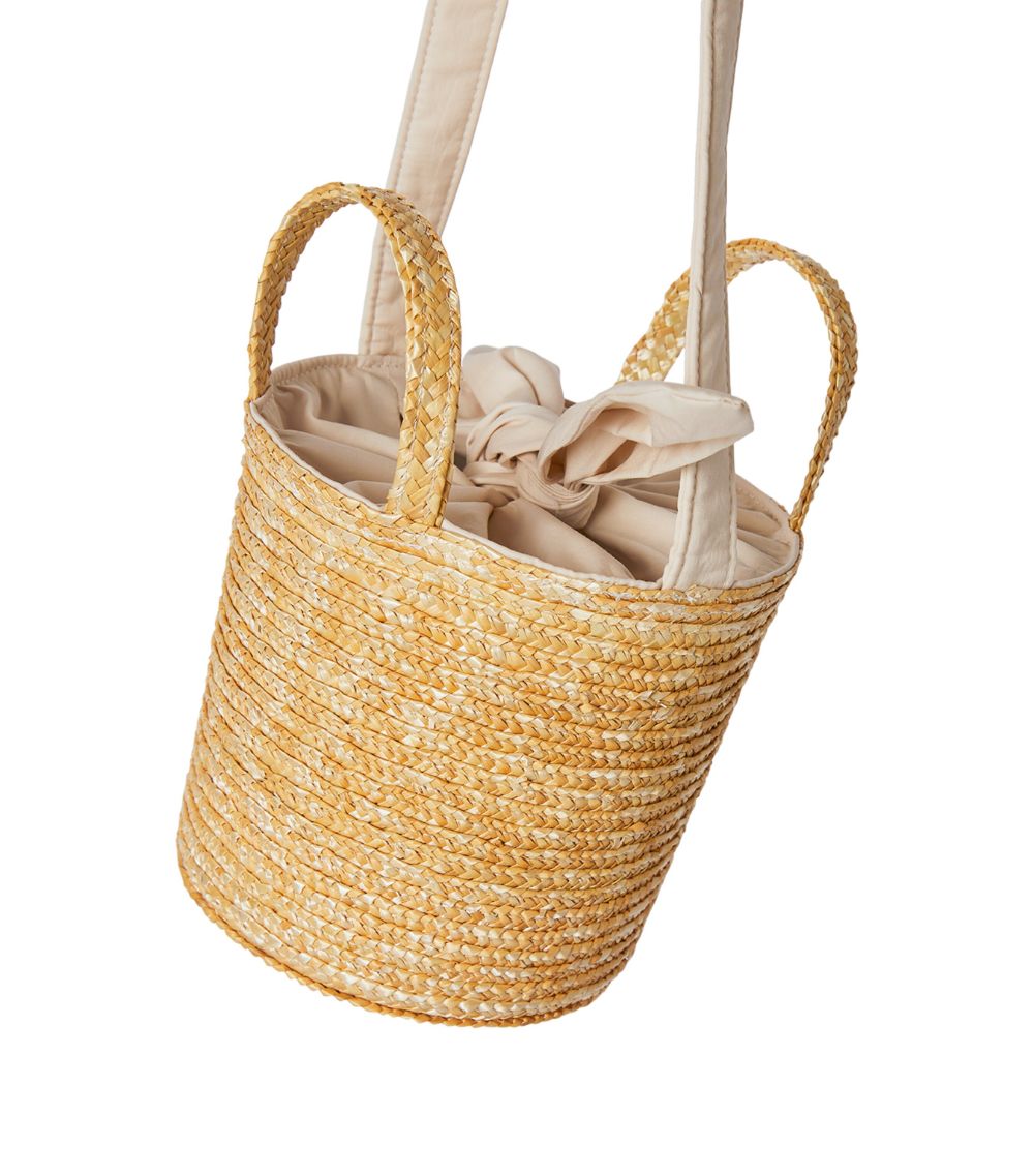 Il Gufo Il Gufo Small Woven Bucket Bag