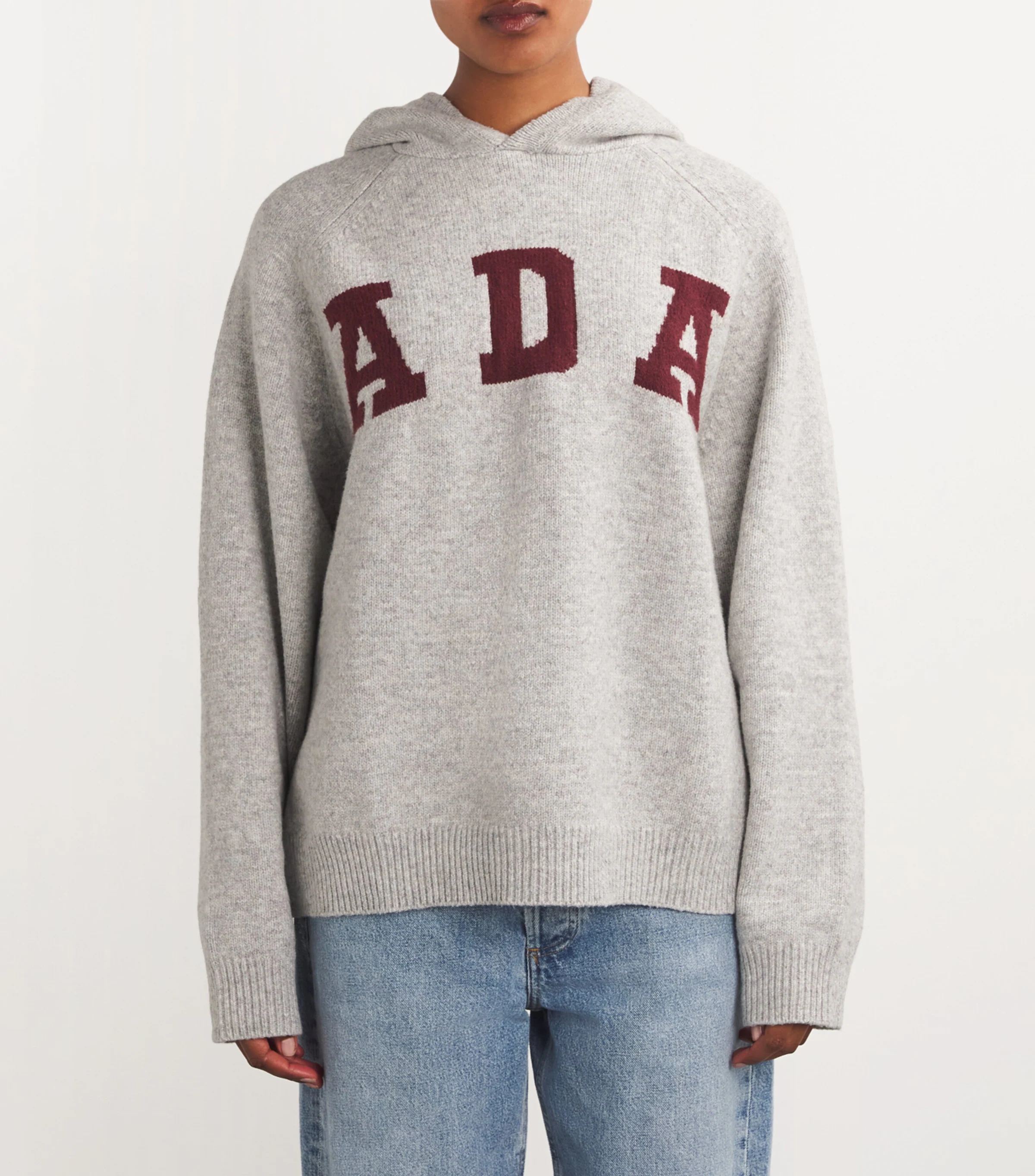 Adanola Adanola Knitted Oversized Ada Hoodie