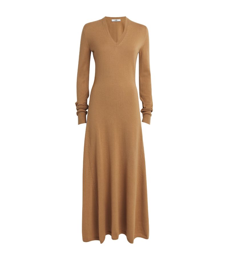  Lvir Merino Knitted Maxi Dress