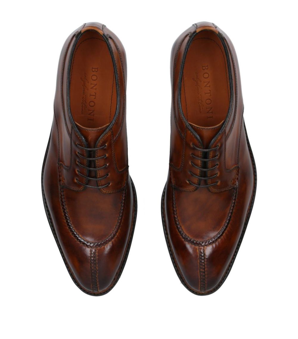 Bontoni Bontoni Leather Magnifico Apron Derby Shoes