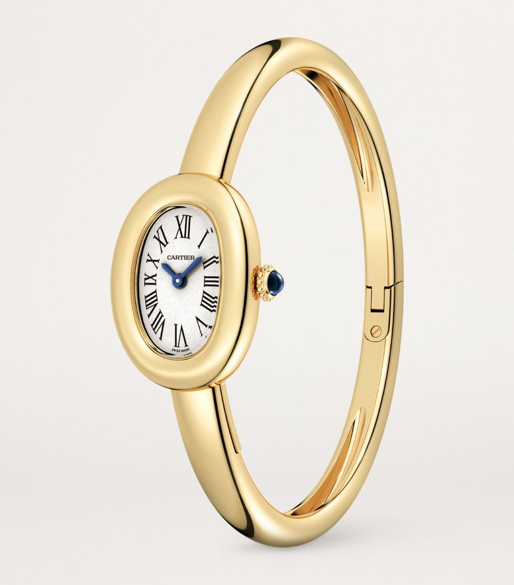 Cartier Cartier Mini Yellow Gold Baignoire Watch 18.7Mm (Size 17)