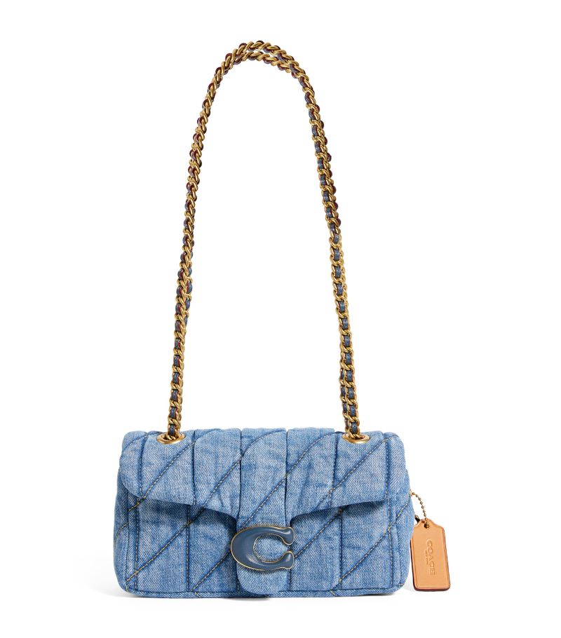 Coach Coach Quilted Denim Tabby 20 Shoulder Bag