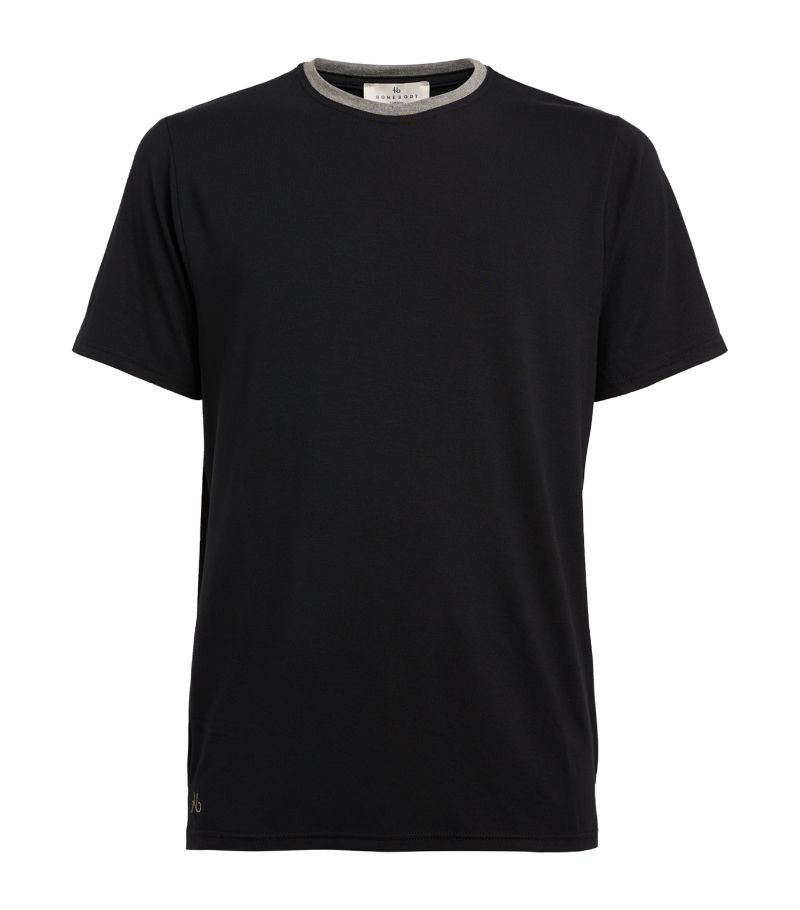 Homebody Homebody Contrast-Neck Lounge T-Shirt