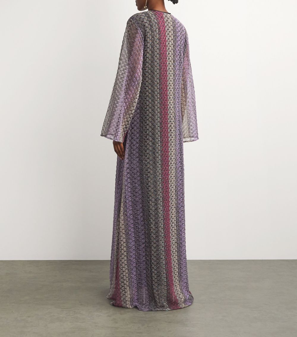 Missoni Missoni Metallic Striped Kaftan