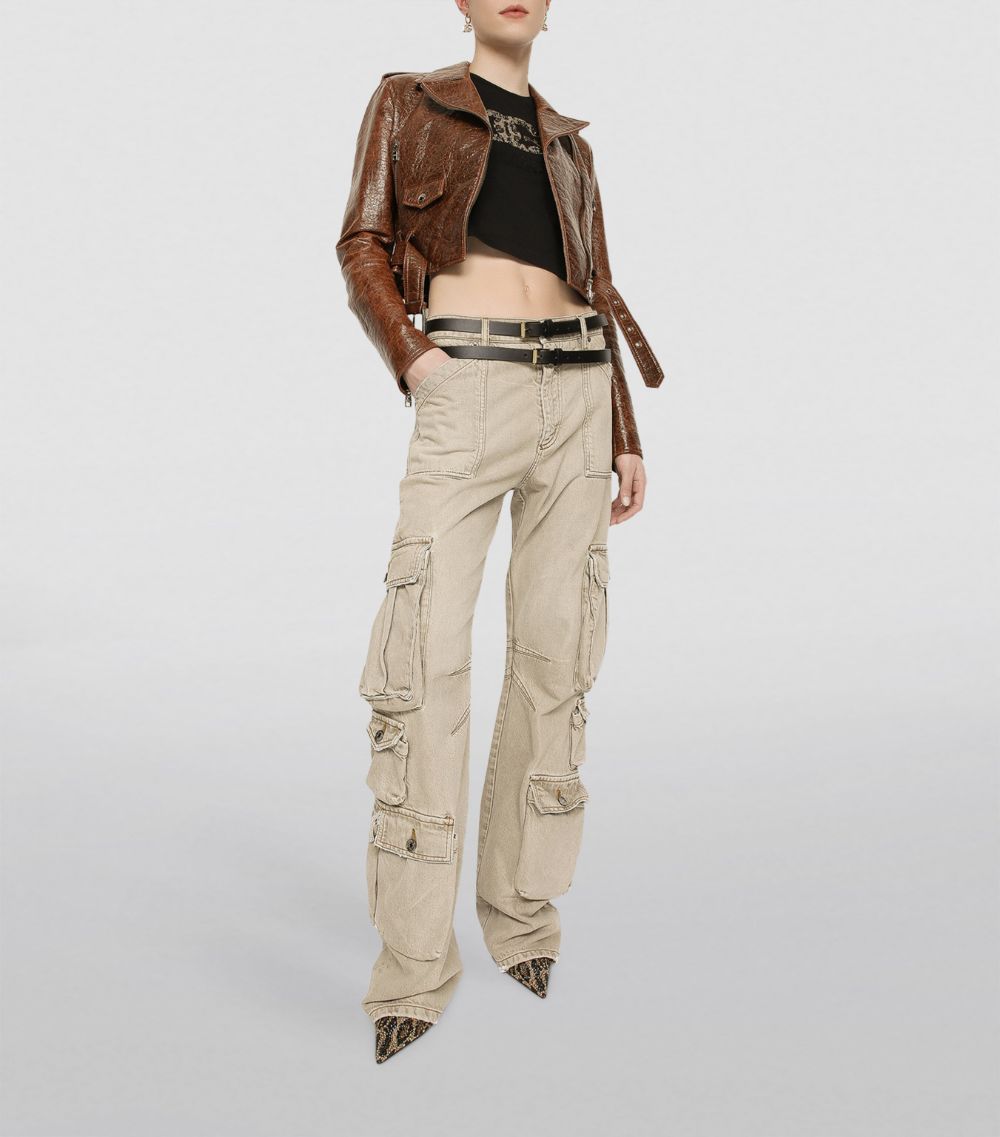 Dolce & Gabbana Dolce & Gabbana Denim Cargo Trousers