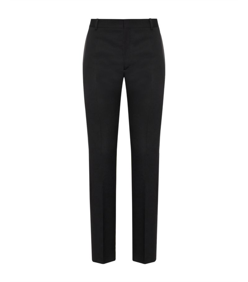 Alexander McQueen Alexander Mcqueen Wool Tailored Trousers