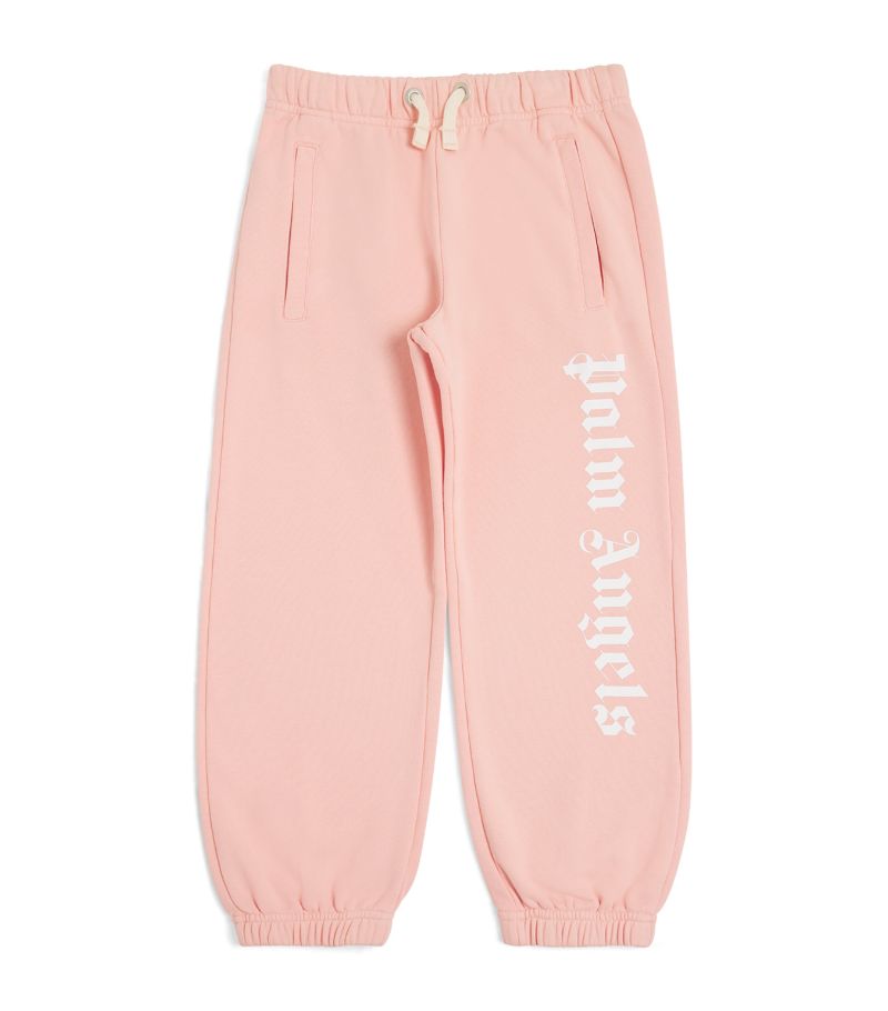 Palm Angels Kids Palm Angels Kids Cotton Logo Sweatpants (4-12+ Years)