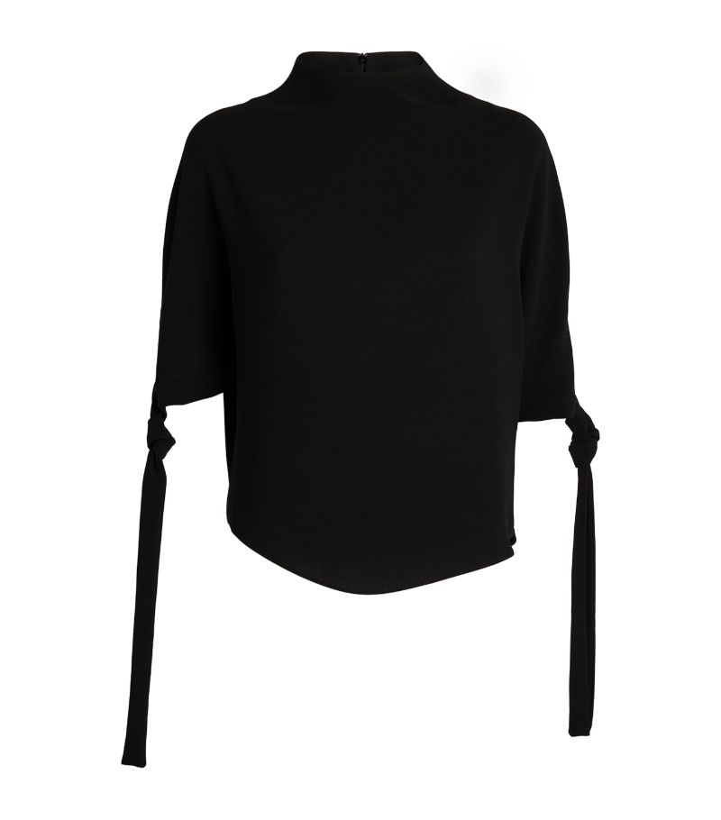 Edeline Lee Edeline Lee Funnel-Neck Pedernal Blouse